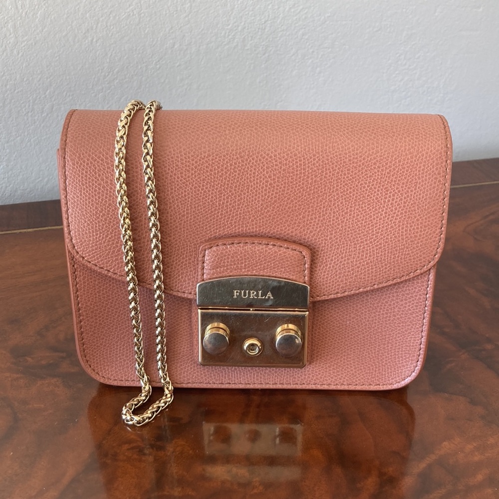 SALE! FURLA Metropolis Mini Crossbody Bag w/Key